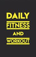 daily fitness and workout mini journal: : mini pocket journal excercise-365 Daily - 52 Week 2020 Planner (Exercise & Fitness Diet Diary)