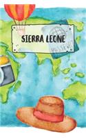 Sierra Leone: Ruled Travel Diary Notebook or Journey Journal - Lined Trip Pocketbook for Men and Women with Lines