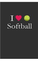 I Love Softball