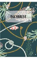 Bucharest: Ruled Travel Diary Notebook or Journey Journal - Lined Trip Pocketbook for Men and Women with Lines