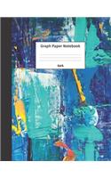 Graph Paper Notebook 4x4: Quad Ruled 4 Squares Per Inch Grid Paper. Math and Science Composition Notebook for Students and Teachers. Perfect for Sums, Graphing, Coordinates a