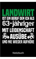 Landwirt ist ein Beruf den ich als 63-jähriger mit Leidenschaft ausübe und nie wieder aufhöre