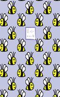 Notebook: Little bee farm Notebook for Girls and Lined pages, Extra large (8.5 x 11) inches, 110 pages, White paper (Notebook and journal)(1 Little Bee Farm Notebook)