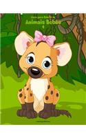 Livro para Colorir de Animais Bebês 4: (4 Animais Bebês)