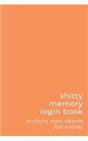 Shitty Memory Login Book