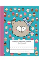 Primary Composition Notebook Story Journal: Educational Writing and Drawing Handwriting Activity Workbook