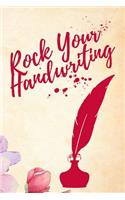 Rock Your Handwriting: Handwriting Techniques and Creative Writing Journal