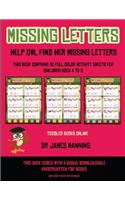 Toddler Books Online (Missing letters