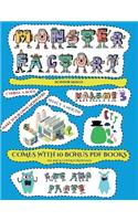 Scissor Skills (Cut and paste Monster Factory - Volume 3): This book comes with collection of downloadable PDF books that will help your child make an excellent start to his/her education. Books are designed(23 Scissor Skills)