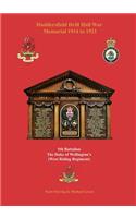 Huddersfield Drill Hall War Memorial 1914 to 1921