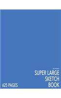 Deep Periwinkle Super Large Sketchbook