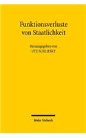 Funktionsverluste Von Staatlichkeit