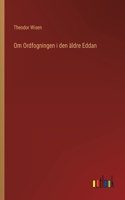 Om Ordfogningen i den äldre Eddan
