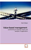 Value-based management