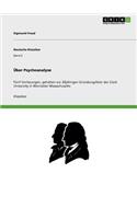 Über Psychoanalyse