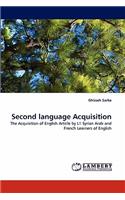 Second Language Acquisition