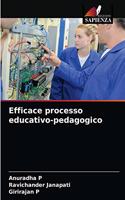 Efficace processo educativo-pedagogico