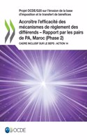 Accroître l'efficacité des mécanismes de règlement des différends - Rapport par les pairs de PA, Maroc (Phase 2)