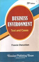 Business Environment Text and Cherunilam 29th Ed [Paperback] Francis Cherunilam