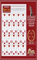 AIBE Bare Acts without Short Notes- Combo set of 20 Books with up to date Amendments as per Bar Council of India guidelines- by Lawmann â€“ Latest Edition 2023