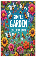 Simple Garden Coloring Book
