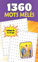1360 Mots mêlés enfants de 9 à 12 ans
