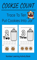 Cookie Count Trace To Ten Put Cookies Into Jar