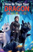 How To Train Your Dragon Coloring Book