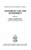 Antitrust Law and Economics
