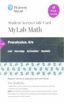 Mylab Math with Pearson Etext -- 18 Week Standalone Access Card -- For Precalculus