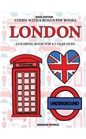 Coloring Book for 4-5 Year Olds (London)