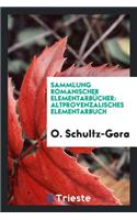 Altprovenzalisches Elementarbuch