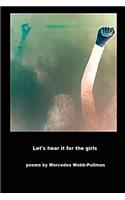 Let's hear it for the girls