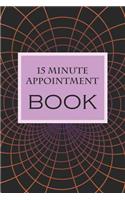 15 Minute Appointment Book