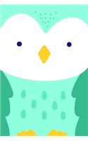 Woodland Creatures Owl Notebook