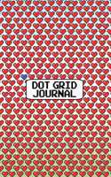 Dot Grid Journal: Pixel Heart Notebook for Writing, Sketching, Bullets, Lettering