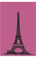 Eifelturm: Frankreich Paris Notizbuch / Tagebuch - 120 Seiten A5 Punkteraster (Dotted) - Perfekt ALS Geschenk Und Reisetagebuch