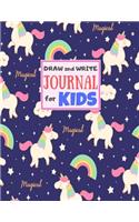 Draw and Write Journal for Kids