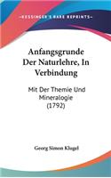 Anfangsgrunde Der Naturlehre, In Verbindung