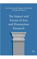 Impact and Future of Arts and Humanities Research