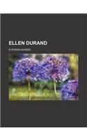 Ellen Durand: (English)