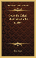 Cours De Calcul Infinitesimal V3-4 (1880)