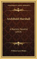 Archibald Marshall