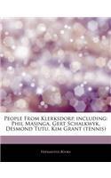 Articles on People from Klerksdorp, Including