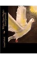 White Dove Flight Lined Journal
