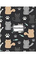 Cat Pattern Sketchbook