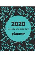 2020 Weekly and Monthly Planner