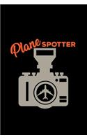 Plane spotter: 6x9 Photography - lined - ruled paper - notebook - notes