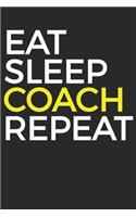 Eat Sleep Coach 1. Reliable Organized Intelligent Person That Uses Questionable Knowledge To Coach. See Also