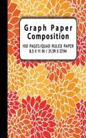 Graph Paper Composition Notebook